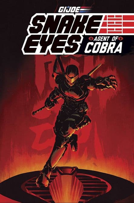 Cover Art for G. I. JOE SNAKE EYES AGENT OF COBRA TP