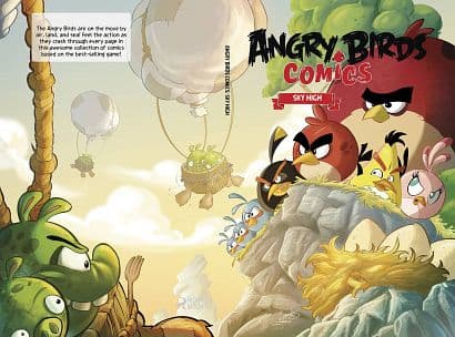 ANGRY BIRDS COMICS HC VOL 03 SKY HIGH