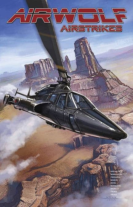 Cover Art for AIRWOLF AIRSTRIKES TP VOL 01