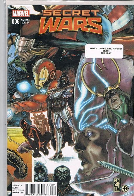 Cover Art for SECRET WARS
