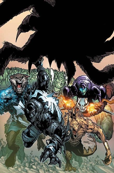 Cover Art for SPIDER-ISLAND