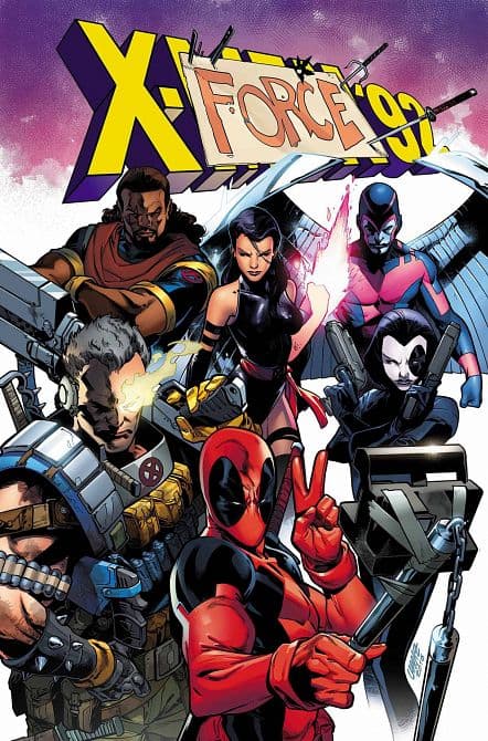 Cover Art for X-MEN 92 ( 2015 )