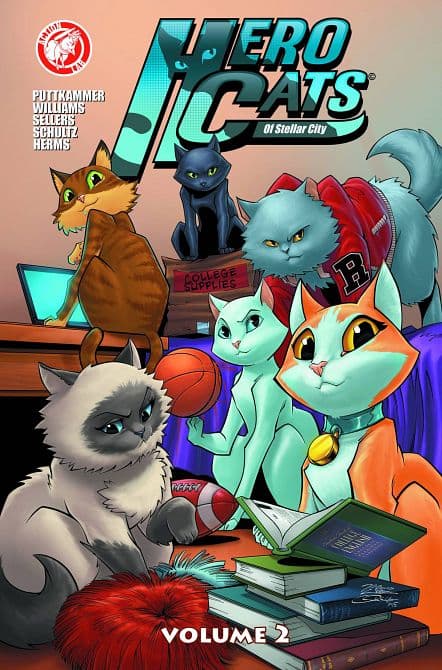 Cover Art for HERO CATS TP VOL 02
