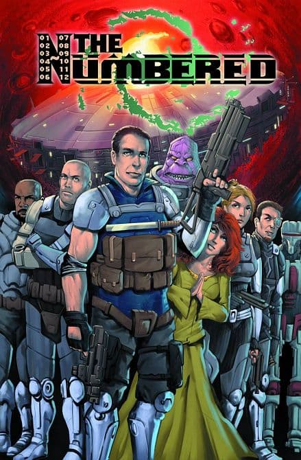 Cover Art for THE NUMBERED GN
