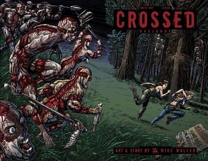 Cover Art for CROSSED BADLANDS