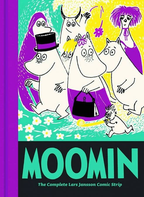 Cover Art for MOOMIN COMPLETE LARS JANSSON COMIC STRIP HC VOL 10