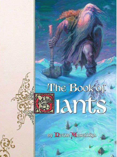 Cover Art for BOOK OF GIANTS ILLUSTRATED FANTASY HC