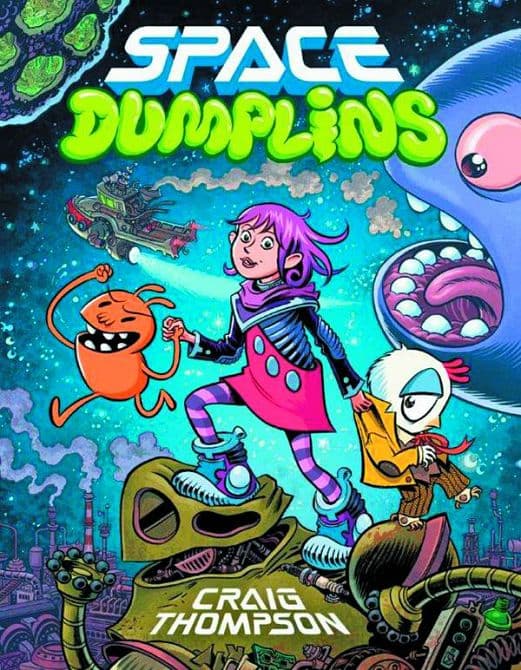 Cover Art for SPACE DUMPLINS GN HC VOL 01