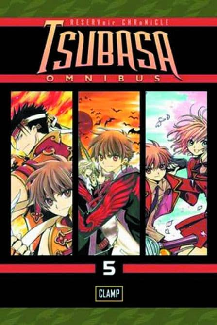 Cover Art for TSUBASA OMNIBUS GN VOL 05