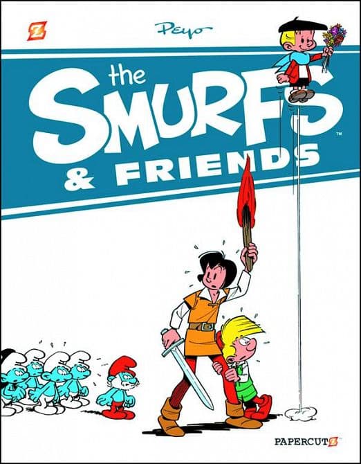 Cover Art for SMURFS AND FRIENDS HC