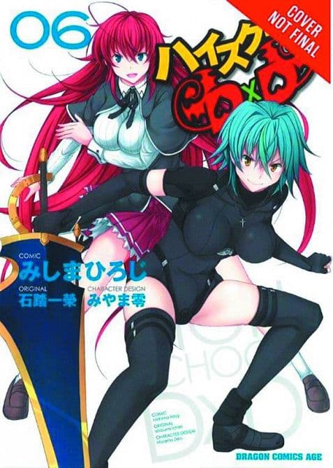 Cover Art for HIGH SCHOOL DXD GN VOL 06