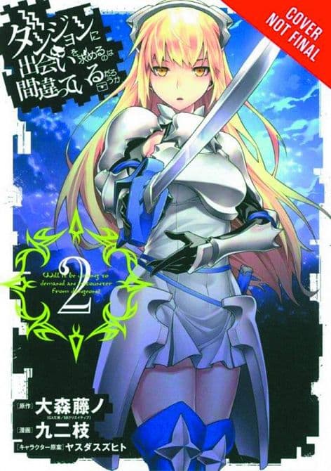 Cover Art for IS IT WRONG TRY PICK UP GIRLS IN DUNGEON GN VOL 02