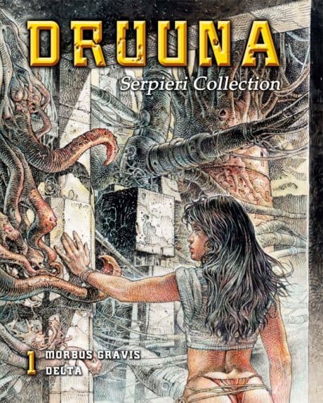 Cover Art for Serpieri Collection Druuna