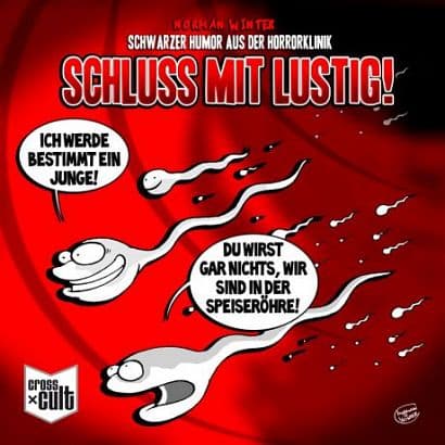 Schwarzer Humor-Aus der Horrorklinik