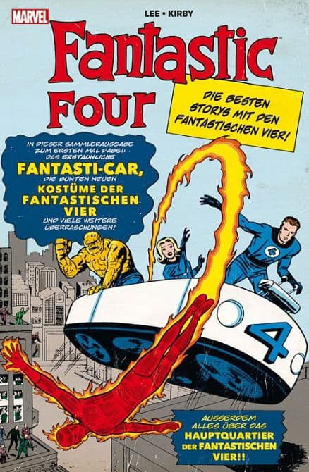 Cover Art for MARVEL KLASSIKER: FANTASTIC FOUR ( SC )