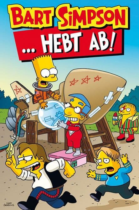 Cover Art for BART SIMPSON COMICS SONDERBAND