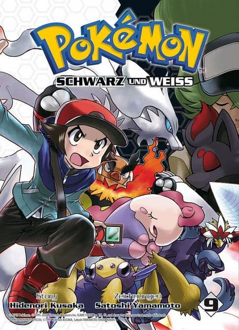 POKÉMON SCHWARZ UND WEISS-DER MANGA