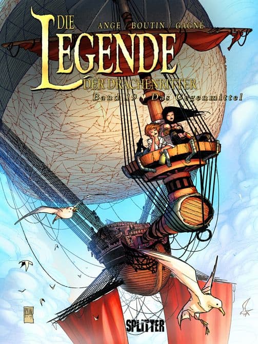 Cover Art for DIE LEGENDE DER DRACHENRITTER