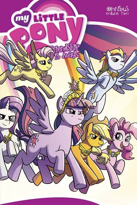 Cover Art for MY LITTLE PONY OMNIBUS TP VOL 02