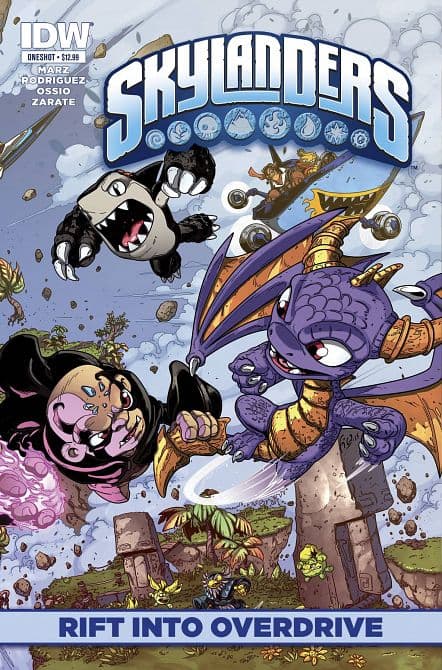 Cover Art for SKYLANDER RIFT INTO OVERDRIVE HC
