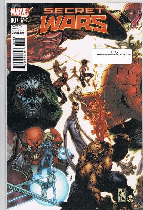 Cover Art for SECRET WARS