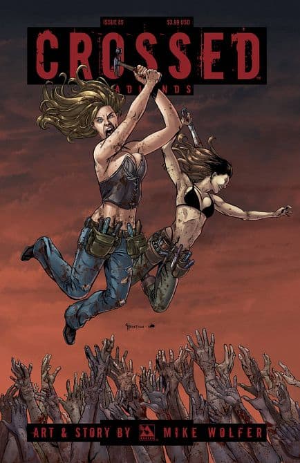 Cover Art for CROSSED BADLANDS