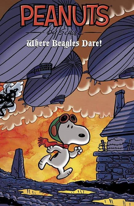Cover Art for PEANUTS WHERE BEAGLES DARE ORIGINAL GN