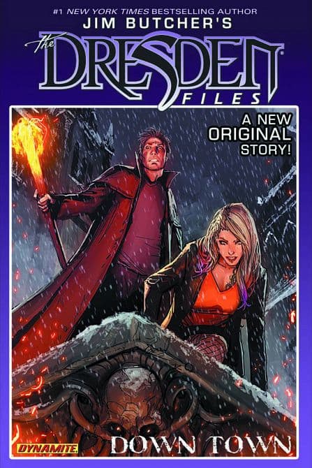 Cover Art for JIM BUTCHER DRESDEN FILES DOWN TOWN HC