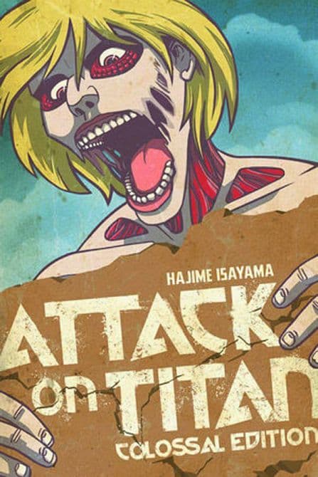 Cover Art for ATTACK ON TITAN COLOSSAL ED TP VOL 02