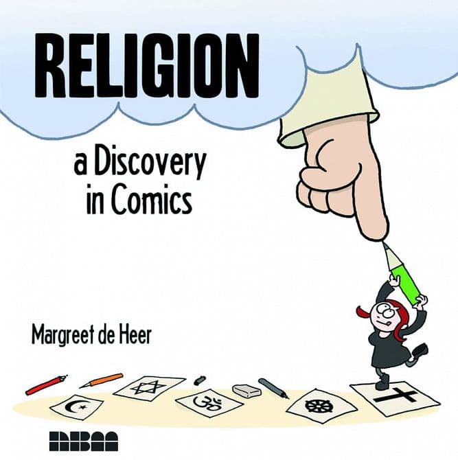 Cover Art for RELIGION A DISCOVERY IN COMICS HC