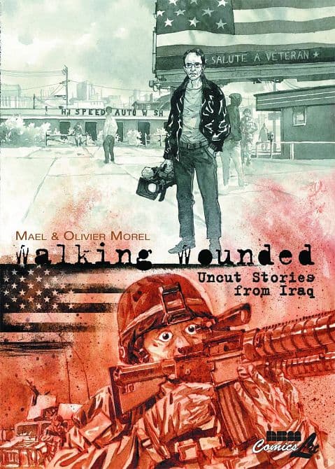 Cover Art for WALKING WOUNDED UNCUT STORIES FROM IRAQ HC