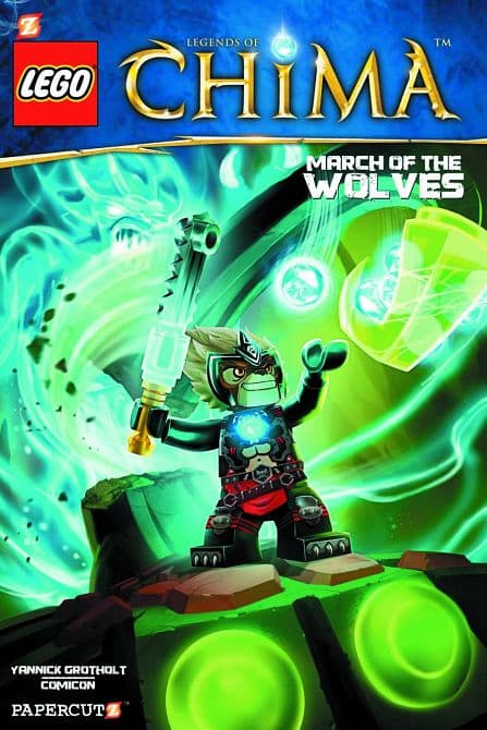 Cover Art for LEGO LEGENDS OF CHIMA HC VOL 05 MARCH OF THE WOLVES