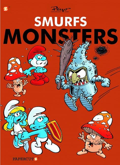 Cover Art for SMURFS MONSTERS GN