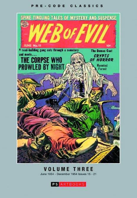Cover Art for PRE CODE CLASSICS WEB OF EVIL HC VOL 03