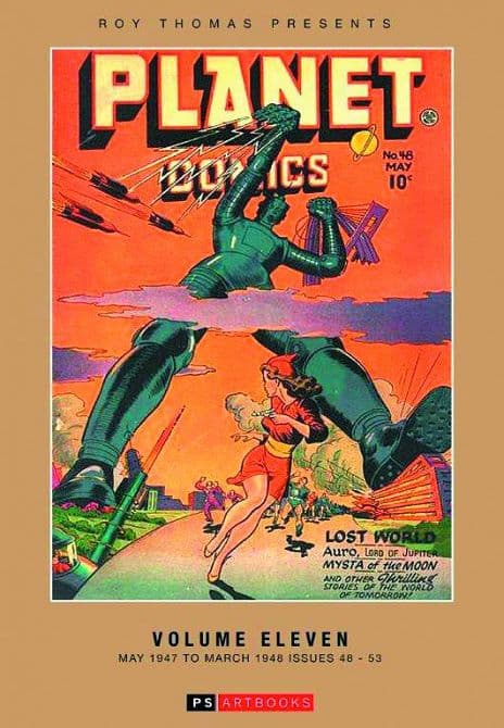 Cover Art for ROY THOMAS PRESENTS PLANET COMICS HC VOL 11