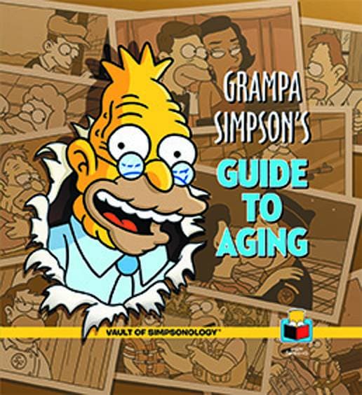 Cover Art for VAULT SIMPSONOLOGY HC VOL 05 GRAMPA SIMPSON GT AGING