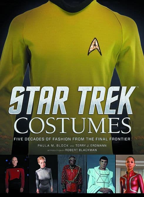 Cover Art for STAR TREK COSTUMES 5 DECADES OF FASHION HC