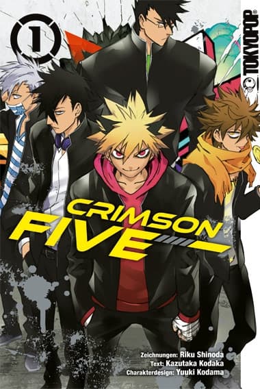 Cover Art for CRIMSON FIVE