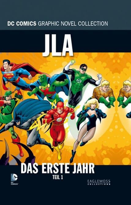 Cover Art for EAGLEMOSS DC COLLECTION 10: JUSTICE LEAGUE-DAS ERSTE JAHR TEIL 1