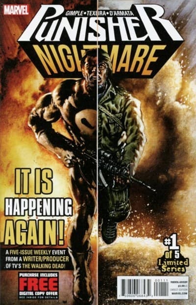 Cover Art for PUNISHER NIGHTMARE