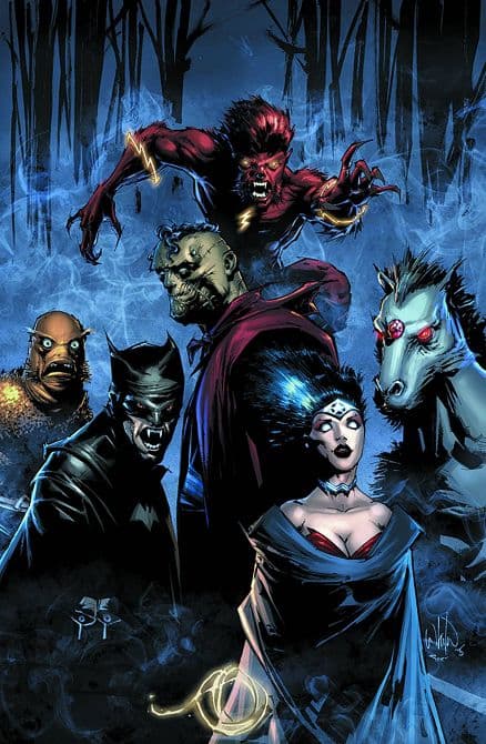 Cover Art for JUSTICE LEAGUE OF AMERICA ( 2015-2016 )