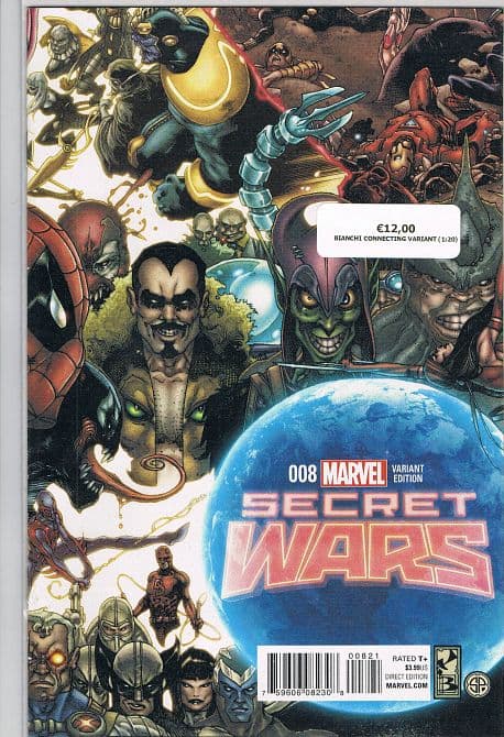 Cover Art for SECRET WARS