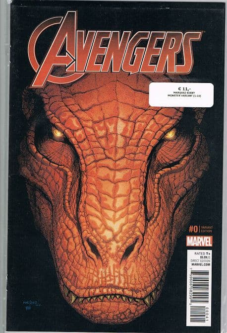 Cover Art for AVENGERS ( 2015-2018 )