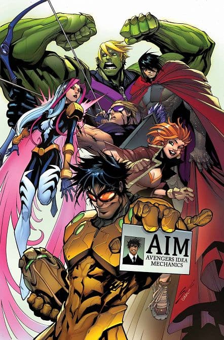 Cover Art for NEW AVENGERS ( 2015-2016 )