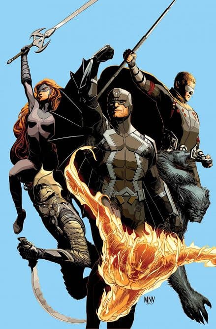 Cover Art for UNCANNY INHUMANS
