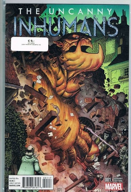 Cover Art for UNCANNY INHUMANS