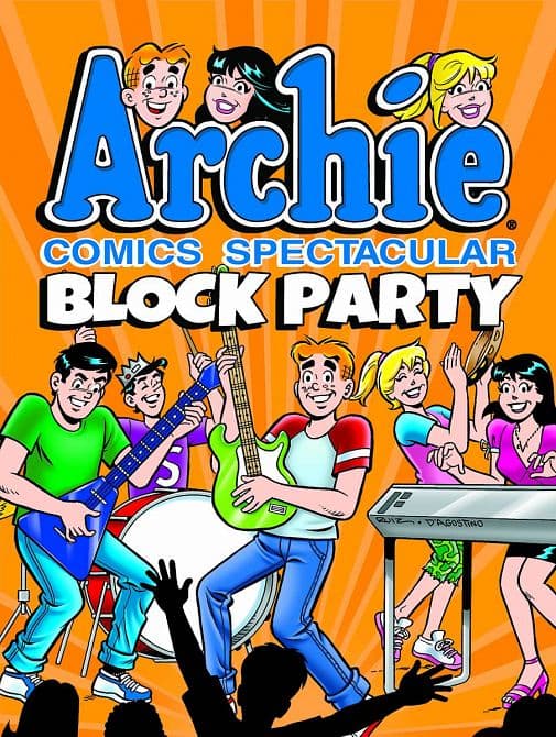 Cover Art for ARCHIE COMICS SPECTACULAR BLOCK PARTY TP