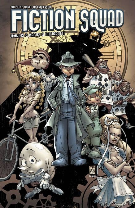 Cover Art for FICTION SQUAD TP