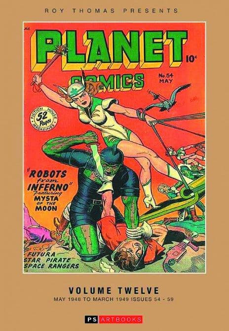 Cover Art for ROY THOMAS PRESENTS PLANET COMICS HC VOL 12