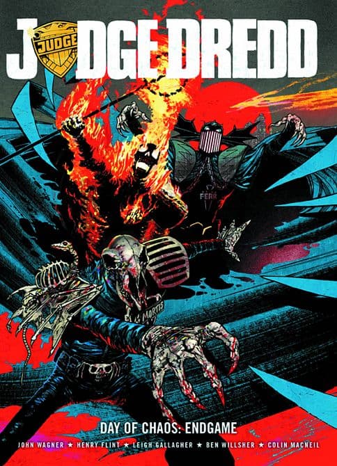 Cover Art for US JUDGE DREDD DAY OF CHAOS ENDGAME TP